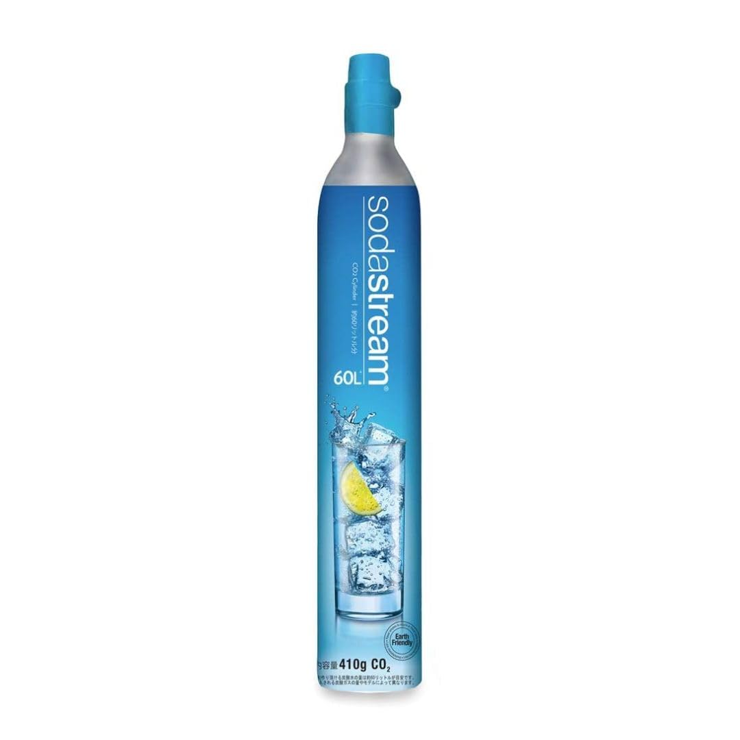 sodastream 炭酸水メーカー ガスシリンダー付き ソーダストリーム SodaStream / 【交換用】ガスシリンダー 60L×1本