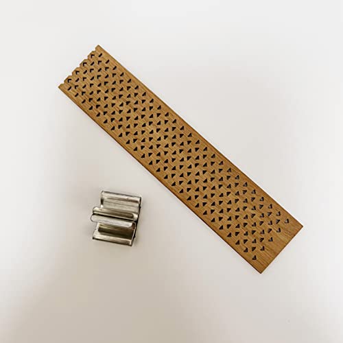 Mechas de madera cuadradas 5 unidades 0.79x3.54 pulg miniatura 4