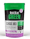 Rockin' Green Classic Rock Laundry Detergent Powder | Lavender Mint Revival Scent 45oz (90 Loads) | All Natural and Eco-Friendly Soap | Vegan and Plant-Based | Safe for Cloth Diaper and Sensitive Skin