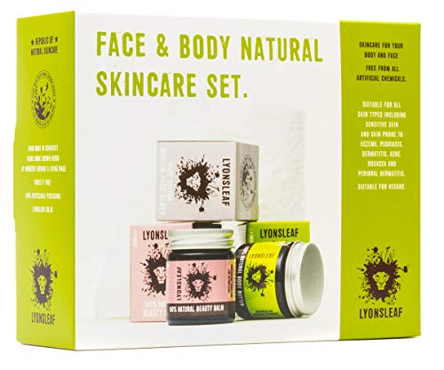 Soin visage et corps Lyonsleaf rituel naturel après la douche pour peaux sèches