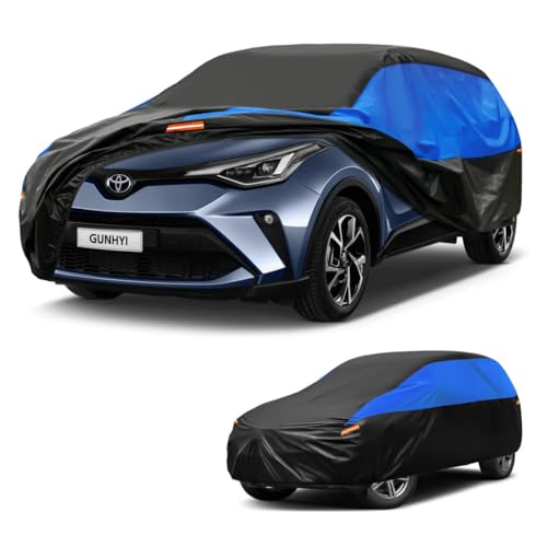 Gunhyi Autoabdeckung Wasserdicht Atmungsaktiv, Abdeckplane für Toyota C-HR