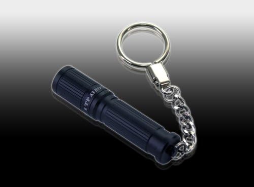ITPLight A3 EOS 96 lumen CREE XP-G R5 LED Keychain Flashlight Black