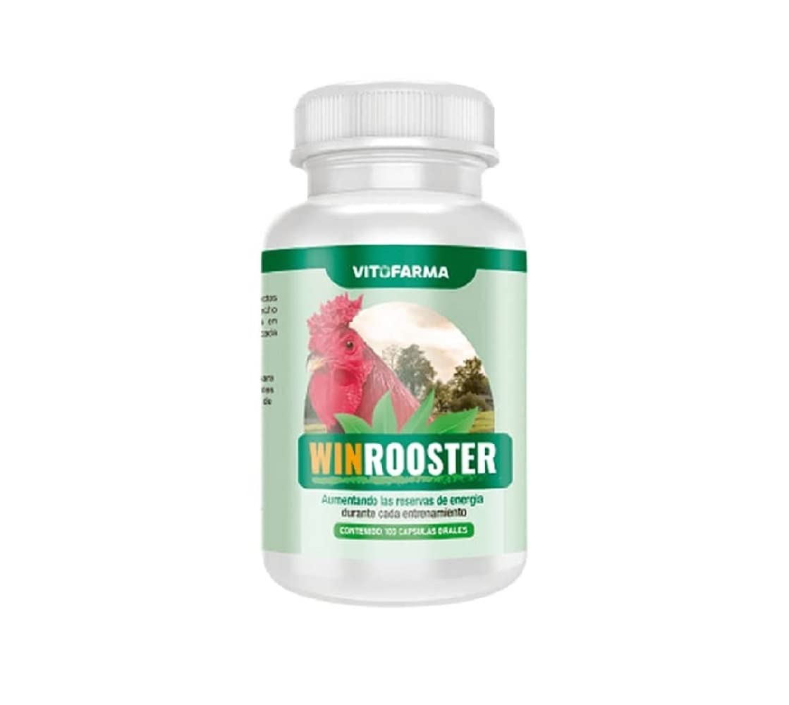 VITOFARMA VITAMINA Natural HIERBAS CHINAS para GALLOS WINROOSTER 100 TABLETAS for Rooster