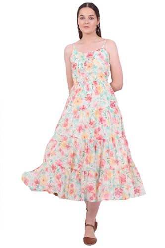 Robe en georgette évasée Aurelia légère et flatteuse contre la chaleur en été