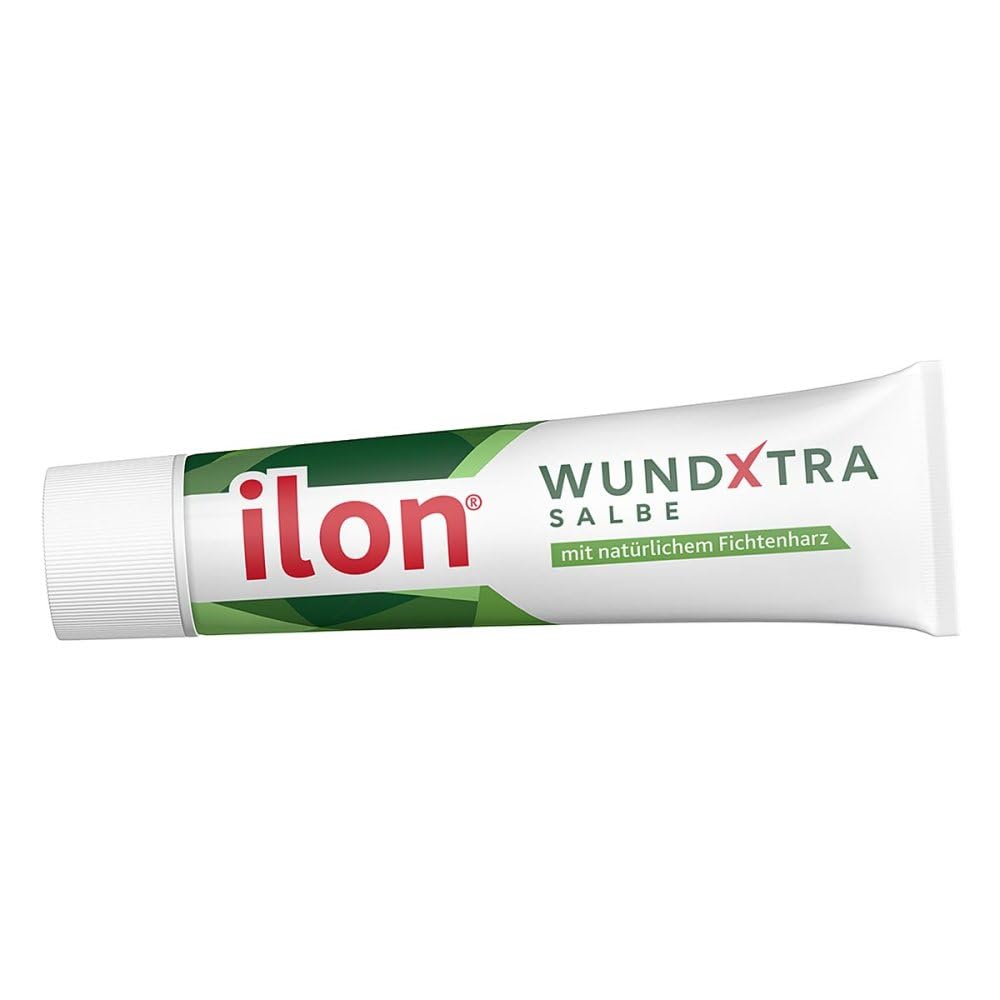 Ilon Wundxtra Salbe mit natürlichem Fichtenharz zur Unterstützung der feuchten Wundheilung, 40 g Salbe