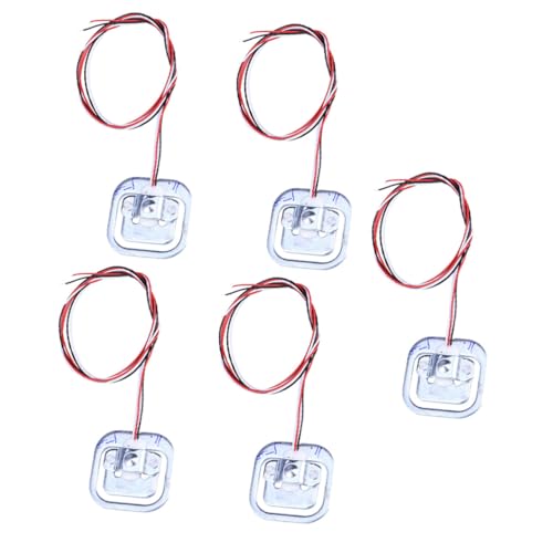 HOODANCOS 5 piezas Sensor de Carga para Báscula Humana Resistencia Semipuente Alta Precisión y Durabilidad Adecuado para Medición de Peso y Presión Color Aleatorio Color Aleatorio HOODANCOS 5 piezas Sensor de Carga para Báscula Humana Resistencia Semipuente Alta Precisión y Durabilidad Adecuado para Medición de Peso y Presión Color Aleatorio Color Aleatorio