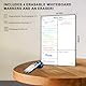 Whiteboard Magnetisch Für Kühlschrank A3, Wochenplaner Abwischbarer Selbstklebend Mit 4 Whiteboardmarkern Und 1 Radierer, Magnettafel Für Zuhause Büro, Menüplaner Einkaufsliste To Do Liste SURFOU
