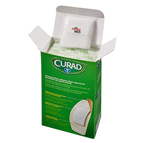 PrimeMed Gauze and Silicone Adhesive Bandages - 1.6