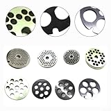 Disques perforés pratiques : conçus pour être polyvalents, ces disques perforés sont pour broyer la viande, le poisson et les légumes, ce qui rend la préparation des repas efficace et agréable.