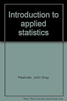 Introduction to Applied Statistics B0000CLSCK Book Cover