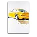 Produktbild Premium Textil-Leinwand 50 x 75 cm Hoch-Format Porsche 911 Turbo S 964, 1992 | Wandbild, HD-Bild auf Keilrahmen, Fertigbild auf hochwertigem Vlies, Leinwanddruck von Andreas Bartsch/design