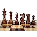 Royal Chess Mall Professional Staunton Chess Pieces Only Chess Set, Golden Rosewood and Boxwood Wooden Chess Set, 4.1-in King, Tournament Chess Set, Weighted Chess Pieces (3.4 lbs)