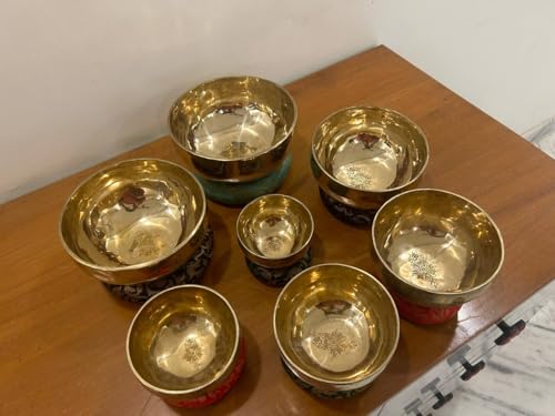 Bol chantant tibétain contre le stress, kit de guérison des chakras par le son
