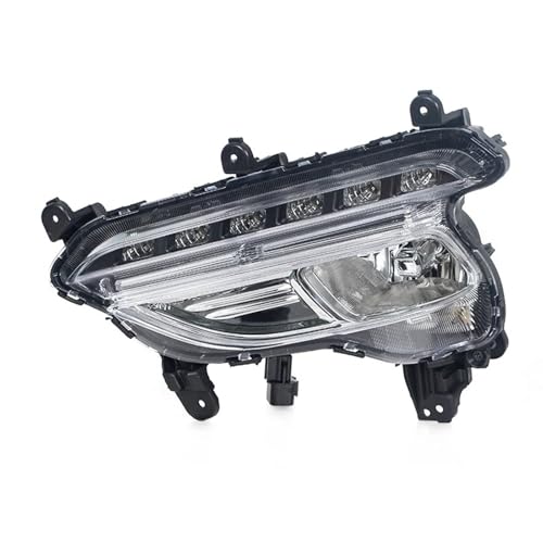 Feux anti-brouillard avec LED DRL étanche et longue portée pour Hyundai Santa Fe Sport gauche