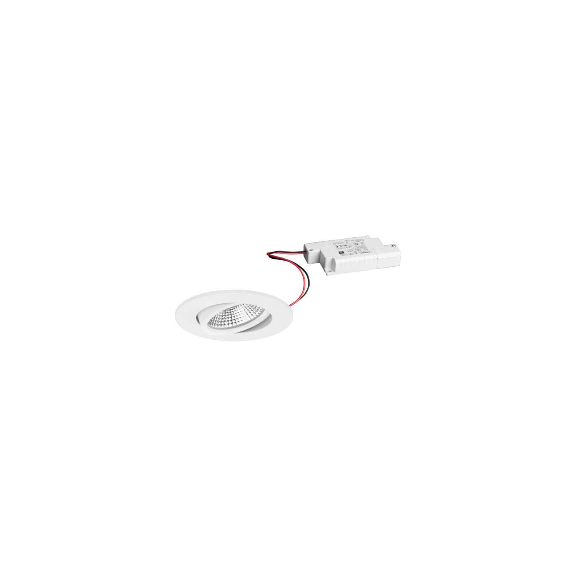 Foco empotrable LED 230V Brumberg de 7W, iluminación empotrada para techo 5