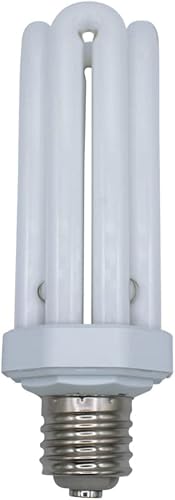 lumenivo Bombilla CFL de 65 W, E39, base Mogul, bombilla fluorescente incandescente equivalente a 300 W, tubo cuádruple CFL 4U 65W para accesorios