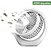 AceMining Desk Fan, Quiet Small USB Fan for Rooms, Rechargeable Bedside Table Fan Electric Plug in, Battery Operated Portable Office Desktop Fan with 3 Speeds