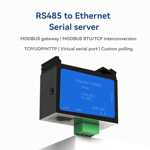 Servidor de Puerto Serie RS485 A Ethernet para Evitar Pérdida de Datos en Red IoT 5