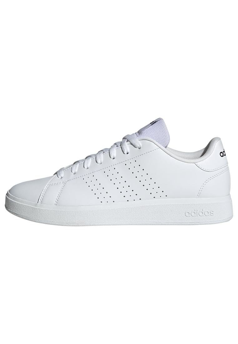 adidas Men's Advantage Base 2.0 Shoes, Cloud White/Cloud White/Shadow Navy, 9.5 UK