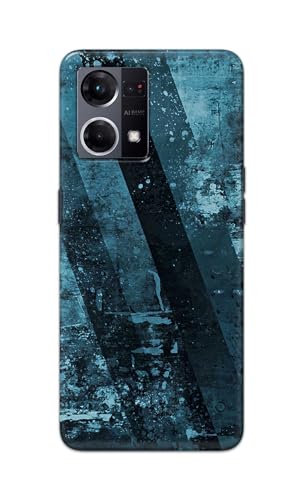 Image of Printed Hard Back Cover for Oppo Reno7 4G | Oppo Reno 7 4G Back Cover (Rugged Background -J1) -190724(EA)
