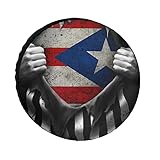 Housse de pneu de rechange pour voiture de secours - 38,1 cm - Lignes craquelées dorées - Marbre - Protection de roue universelle imperméable et UV - Convient pour camping-car, SUV, remorque,