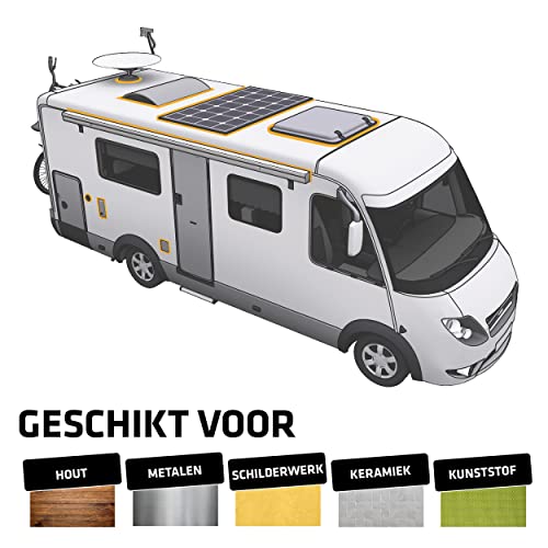 Sikaflex 521 UV, Zwart, Weersbestendige STP lijm en afdichtkit multi-ondersteuning, binnen en buiten, 300ml - Afbeelding 6