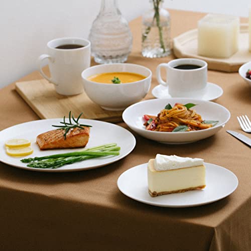 Btat- White Dessert Plates, Set Of 12, Small Plates For Appetizers, Small Plate, Small Appetizer Plates, Small White Plates, Dessert Plates Porcelain, Plates, White Plates, Porcelain Plates. #TOP6