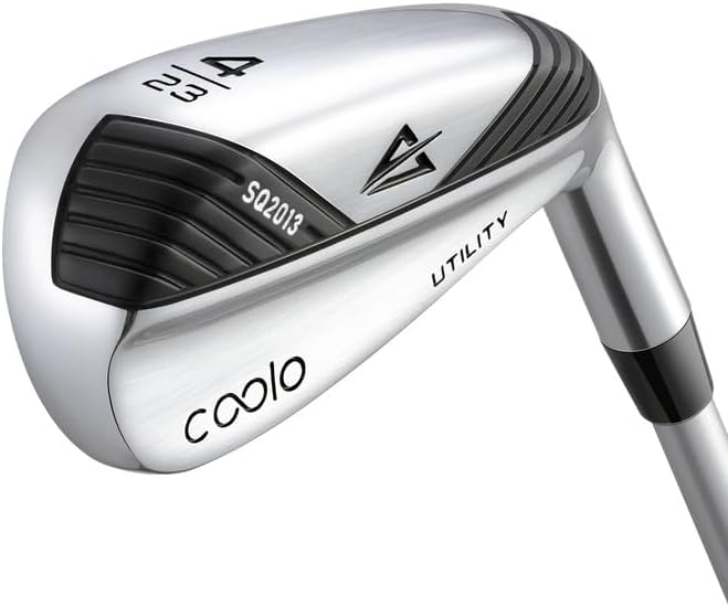 COOLO Graphite Golf Driving Iron for Average Golfers, More Control Off The Tee, Individual 1/2/3/4 Utility Iron, Men Right&Left Handed.