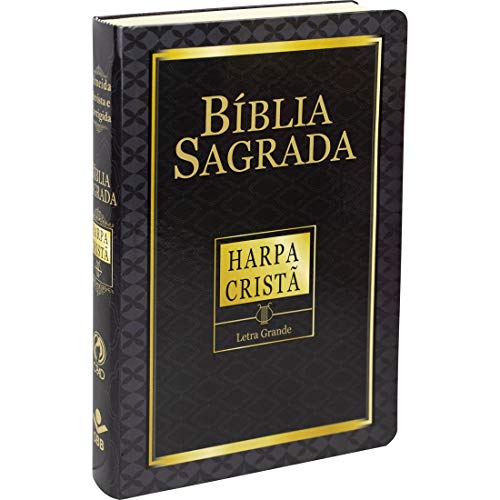 BÍBLIA SAGRADA COM HARPA CRISTÃ - LETRA GRANDE
