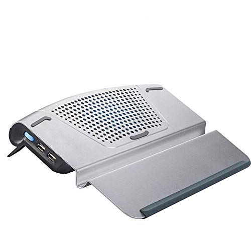 Base para portátil con ventilador silencioso y disipador miniatura 1