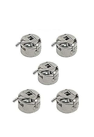 Fashion FREAKZZ 5 Piece Bobbin Case for Sewing Machines Singer/Brother and All Other Sewing Machines