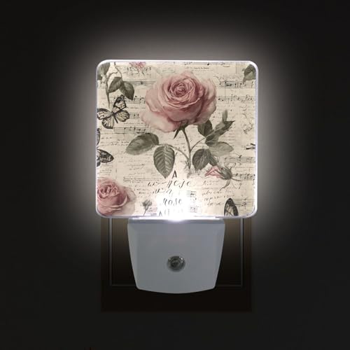 Lámpara de noche con luz LED y sensor automático miniatura 2