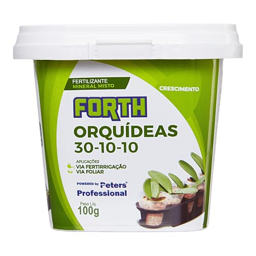 Fertilizante FORTH Orquídeas Crescimento 30-10-10 Foliar NPK