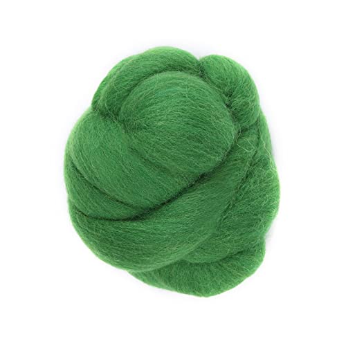 Catálogo para Comprar On-line Lana - los preferidos. 47 Needle Felting Wool, 440g Colored Roving Sewing Trimming Handwork DIY Craft Material 8 Colors (36-verde)
