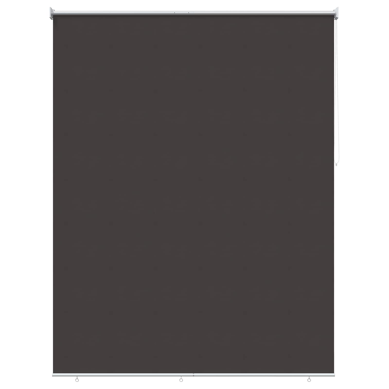 Tenda avvolgibile per esterni, grigio antracite | Tenda avvolgibile in poliestere, protezione UV, montaggio a parete o soffitto, controllo termico