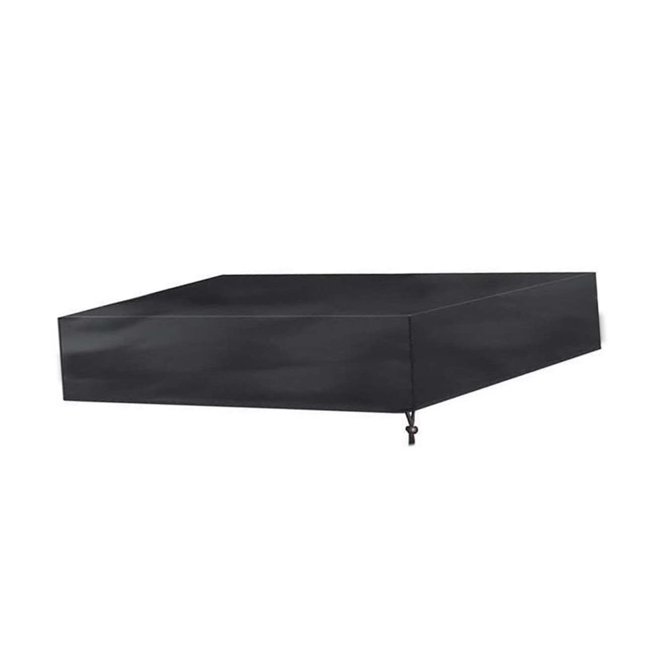 Yardwe Sandbox Protection Cover Gray Waterproof Canopy Rectangular Outdoor Garden Cover Drawstring