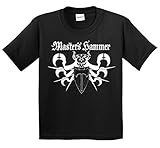 Version: slim Masters Hammer T Shirt New Death Metal Black SARCOFAGO Unleashed Grave Bathory TEES Funny T-Shirt TOP Tee