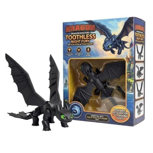 Dragon Toys for Kids, Collectible Toys, Mini Dragon Toy, Dragon Action Figure, mini Figures, Compatible with Dragon Toys, Toothless Dragon, Night Fury-image-44