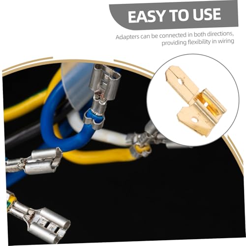 Conectores de pala SOLUSTRE terminales de cableado eléctrico y kit de conexiones rápidas 2