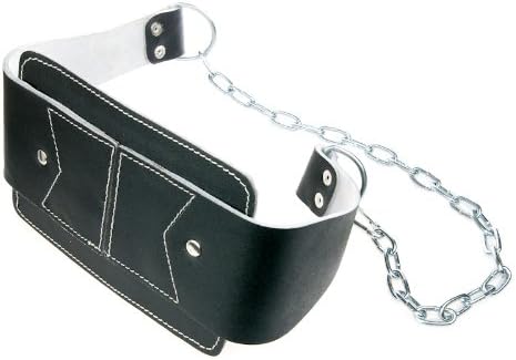 Takashi MMA - Dipping Dip Belt BLACK Leather With Chain