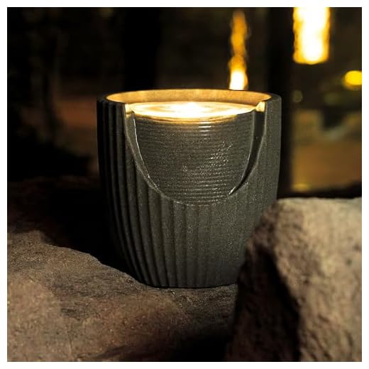 Puulye Eco-Friendly Outdoor Water Fountain