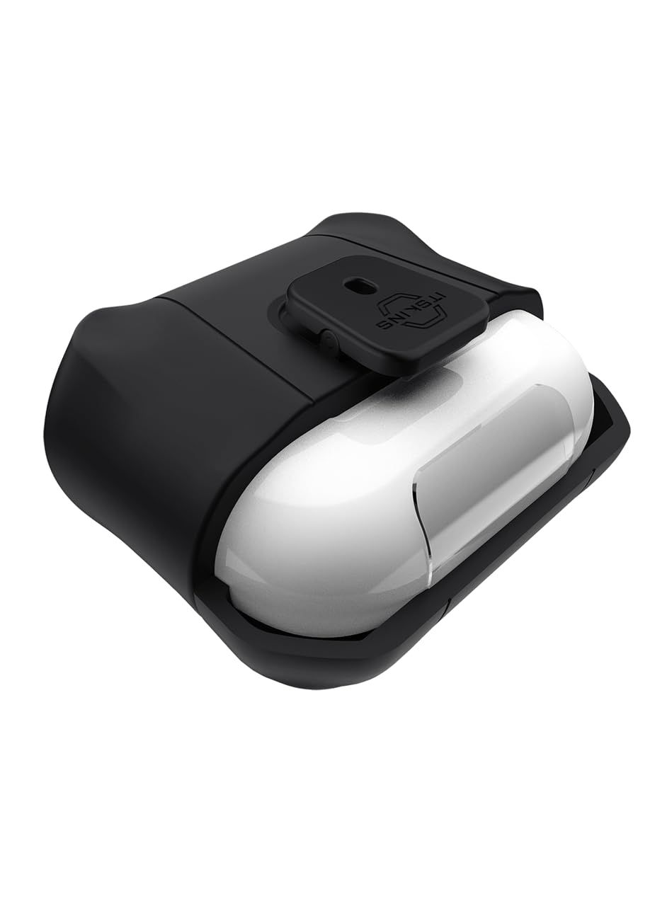 Coque AirPods Pro 2 Itskins étui premium antichoc noir
