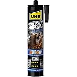 UHU Grizzly Power - Colle De Fixation Et Montage Extrème Ultra Forte - Tous Matériaux & Su...