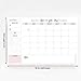Bliss Collections Monthly Planning Pad, To Do List Notebook - Undated Tear-Off Sheets Notepad - Work Calendar, Organizer, Scheduler for Goals, Tasks - You've Got This (Pink), 12