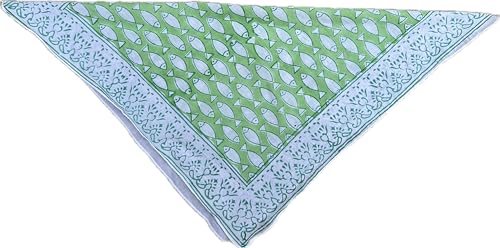 100% Organic Cotton Bandana Moselle, Bandana Scarf, Paisley Design Scarf, Unique Design Hand Printed Paisley Design Cotton Scarf, Cotton Bandana For Men and Women, Best Gift For Men And Women.4