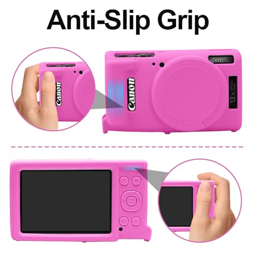 Funda de silicona Easy Hood para Canon PowerShot IXY 650 miniatura 4