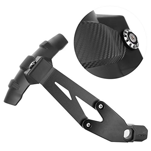 image for Qiilu Motorcycle Rear Fender Mudguard, Single Swingarm Rear Fender Mud