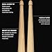 Meinl Stick & Brush Jazz Drumsticks, Big Apple Swing-American Hickory with Small Acorn Shape Wood Tip-Made in Germany (SB112)