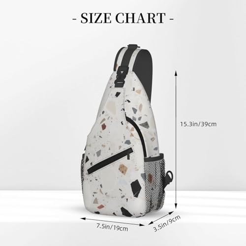 Mochila bandolera urbana negra tamaño único miniatura 2