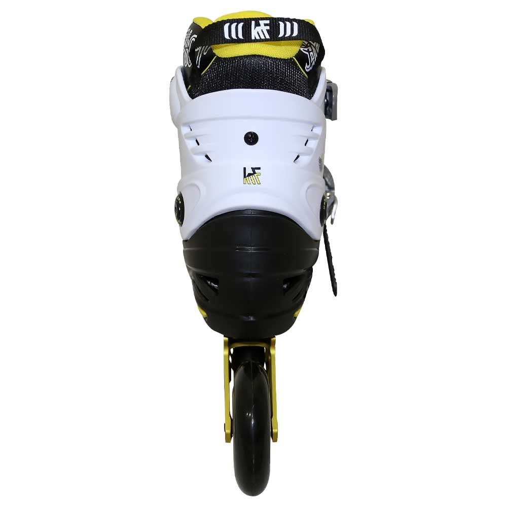 KRF The New Urban Concept KRF Patin FRS Impact 4X90 Yellow, Adultes, Unisexe, Jaune, L (36-39)